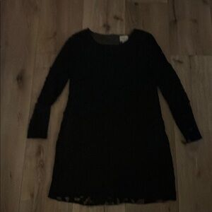 ECI Black Long Sleeve Dress